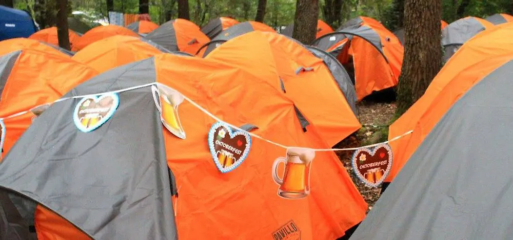 Oktoberfest And Springfest Inclusive Camping Campsite Munich